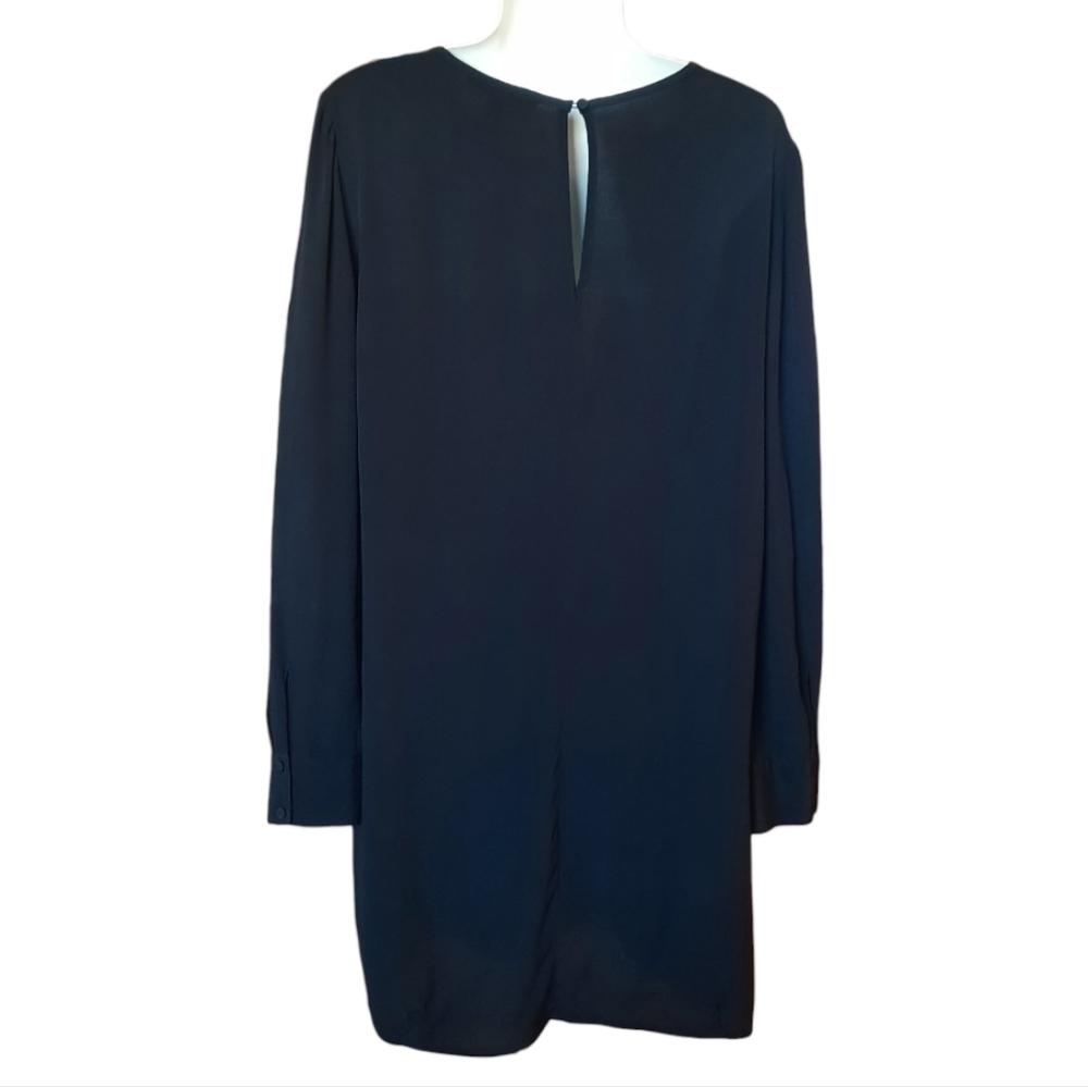 BCBGMaxAzria Emmalise Cutout Black Shift Dress - Picture 3 of 4